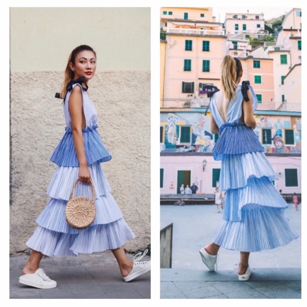 Free People Style Mafia Keza Maxi Tiered Dress